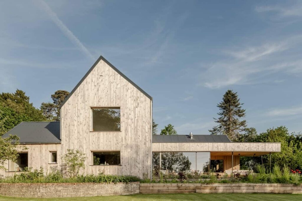 Vantage Modern French Tye Passive Orchard Project With Triple Glazing Solutions