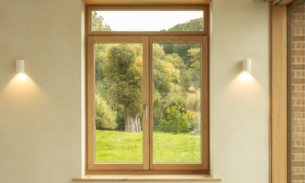 window tilt oak