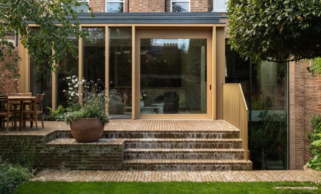 High-performance timber windows in a contemporary UK home