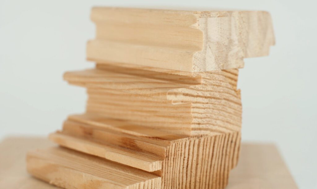 Laminated timber window profile