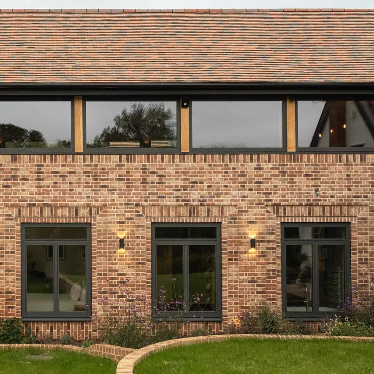 Timber aluminium windows